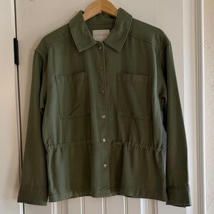 Lucky Brand Utility Jacket in Army Green
